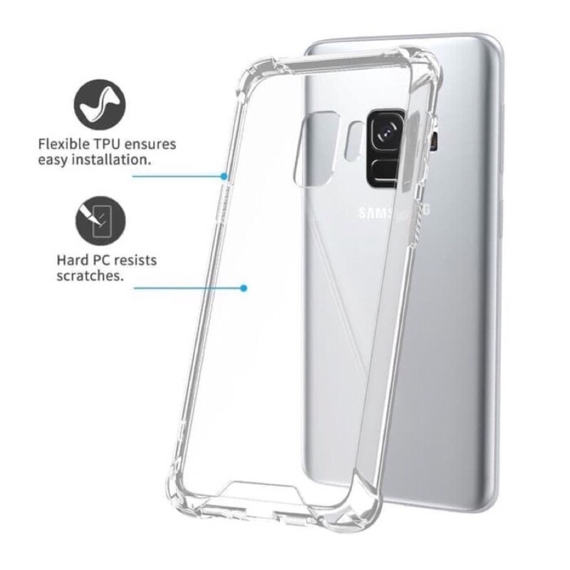 SAMSUNG  A12 A10 A10S A11 M10 M11 A20 A30 A8 STAR A2 CORE CASE ANTICRACK FUZE AKRILIK