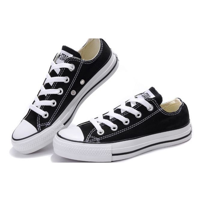 Sepatu Casual Convers Allstar Chuck_Taylor Classic Premium Low End Pendek Sneakers Cowok Cewek