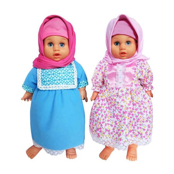 D'BEST -  MAINAN BONEKA ANISA HIJAB - 786 MUSLIM DOLL