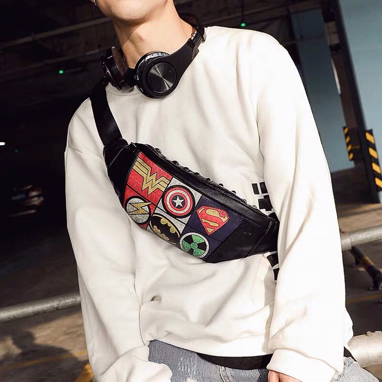 Tas Selempang Pria Tas Slempang Pria Wanita Waist Bag Slingbag Cowok Original Branded Distro G5K Ori