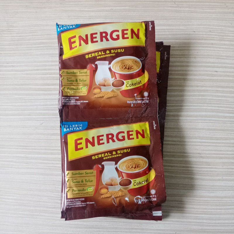 

ENERGEN COKLAT ISI 10SACHET 34G