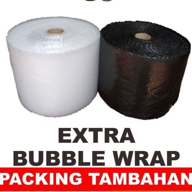 

Bubble wrap(packing tambahan)agar barang kalian lebih aman saat di perjalanan