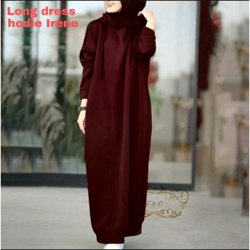 O2 Fashion / Longdress hodie irene / bisa cod