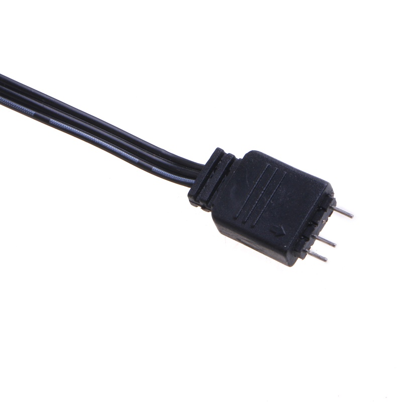 Btsg Kabel Splitter ARGB 5V 3Pin 3Pin Extension Connector Cord Wire Untuk Lampu LED