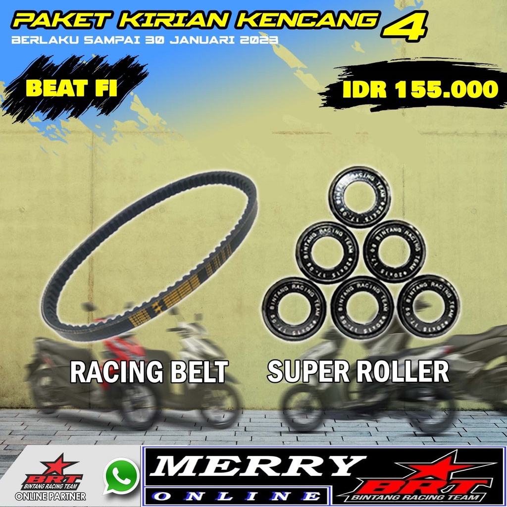 Paket Kirian BRT Beat FI Beat F1 Scoopy FI Beat Scoopy ESP POP