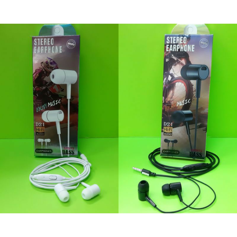 Headset hf J L29 / L-104 colokan 3.5 universal extra bass pack import handsfree L29 Headphone L29