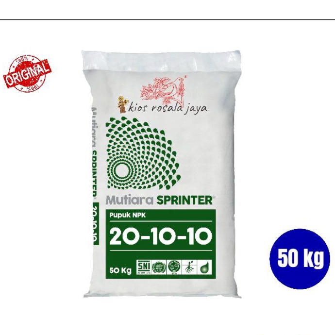 Pupuk NPK Mutiara Sprinter 50 kg