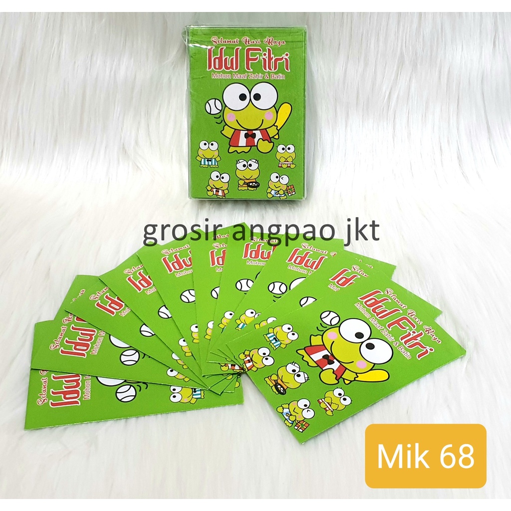 

ANGPAO AMPLOP LEBARAN IDUL FITRI MURAH MERIAH READY STOCK KOTAK MIKA ISI 50 LEMBAR MIK68