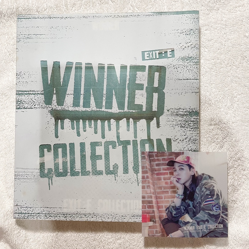 WINNER EXIT:E COLLECTION PHOTOBOOK WITH MINO PHOTOCARD ALBUM KPOP