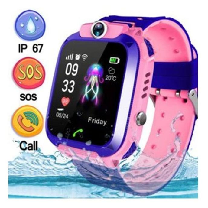JAM TANGAN ANAK IMO SMARTWATCH AIMO ANTI AIR / JAM EMO WARNA PINK
