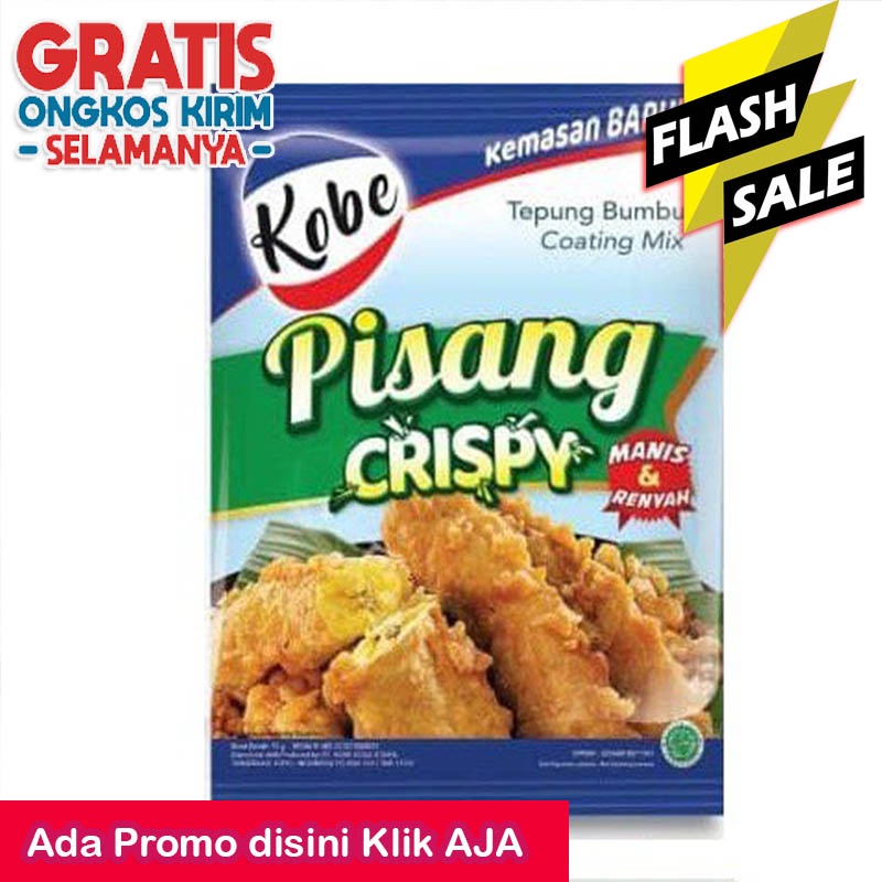 

Kobe Tepung Pisang Goreng Crispy 75 gr