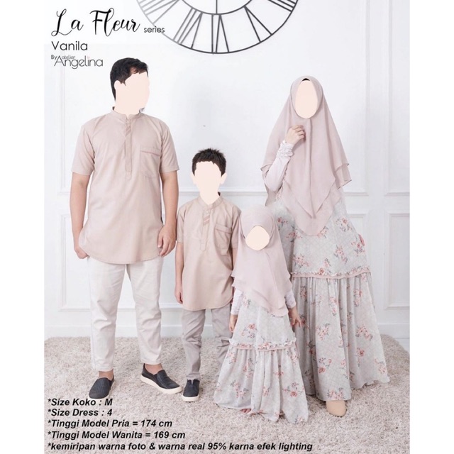 La fleur dress vanilla sz 4