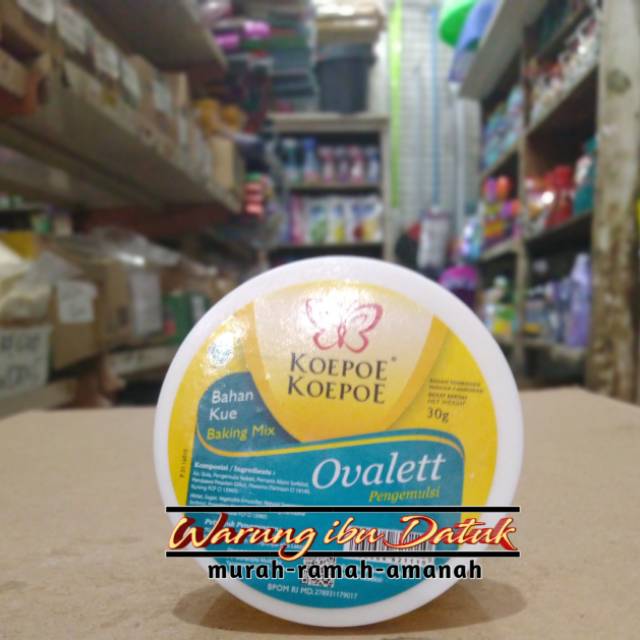 

Ovalet cap KOEPOE KOEPOE | Kupu Kupu 30g