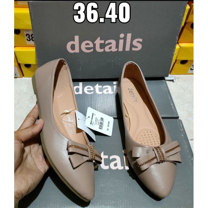 Sepatu Wanita Flat shoes merk DETAILS Ori Brand Matahari