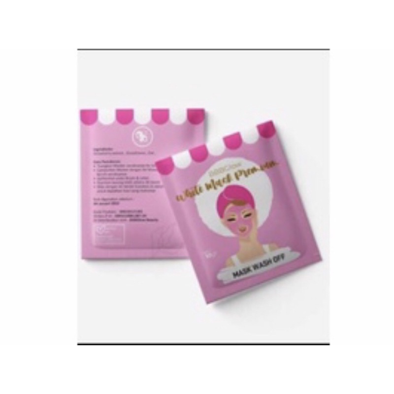 Masker Wajah Bbb glow skincare / Masker glowing