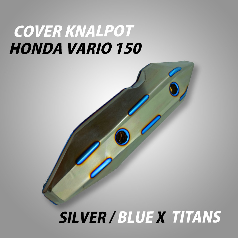 COVER TUTUP KNALPOT MODEL VARIO NEW CARBON TAMENG KARBON LIST HONDA VARIO 125 VARIO 150 motor