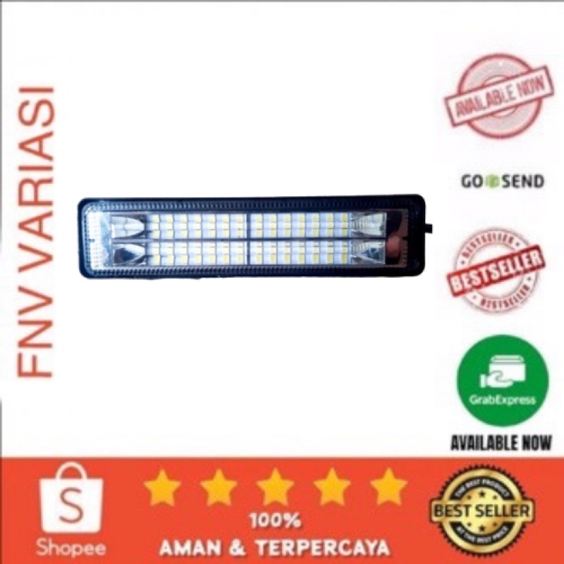 Foglamp Lampu Sorot Kotak Panjang 28 Led SIFCO