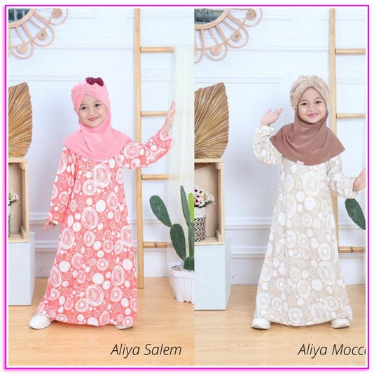 Gamis Anak Modern Cantik Pakian Anak Cewek Bsju Games Remaja Tanggung Bisa Cod Kids Murah Baju Musli