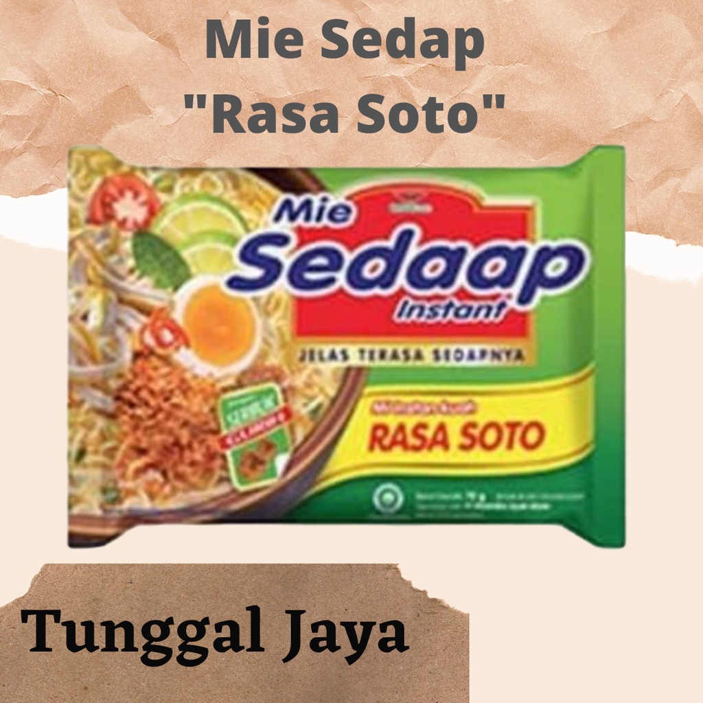 

Mie Sedap "Rasa Soto" Kemasan 75gr