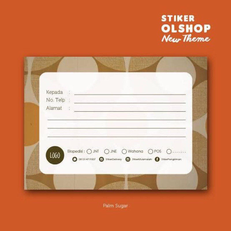 

Stiker/Kertas label Pengiriman Olshop murah