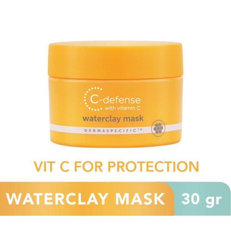 WARDAH C-DEFENSE WATERCLAY MASK 30GR