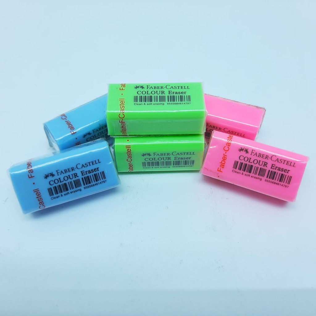 

PENGHAPUS/ERASER DUST FREE (187205) 48 FABER CASTELL COLOUR / PENGHAPUS