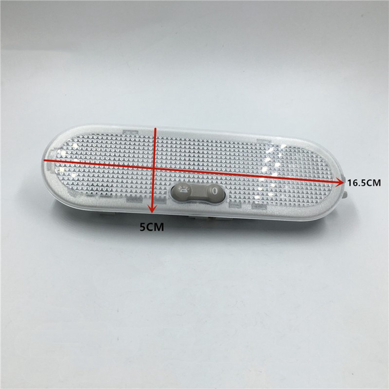 1-Botton Car Interior Dome Reading Light Ceiling Lamp for Nissan Qashqai Sunny Micra/March for Renault Dacia