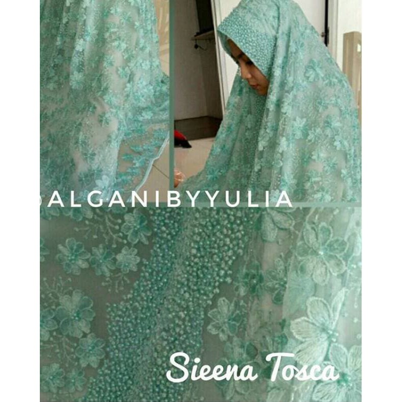 Diskon !!! Azurra Shop Mukena Mewah Siera By Al Gani, Ori Mekena Dewasa Fashion Muslim Murah