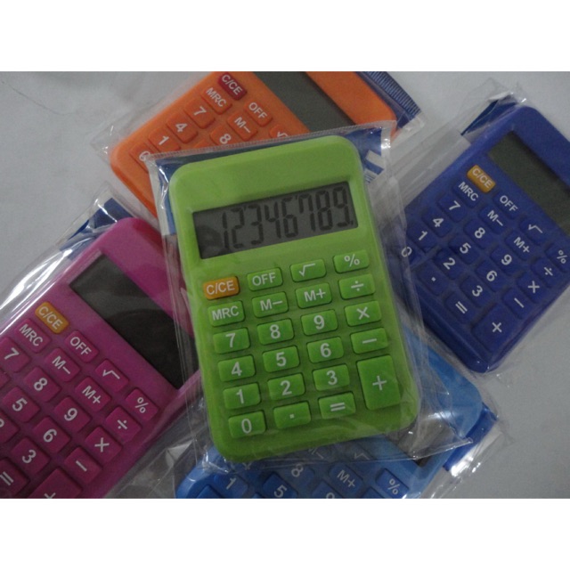 

Colourfull Mini Calculator 100