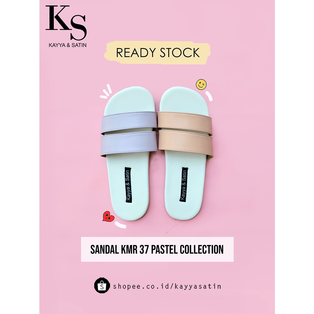 FLAT SANDAL KMR 37 PASTEL COLLECTION