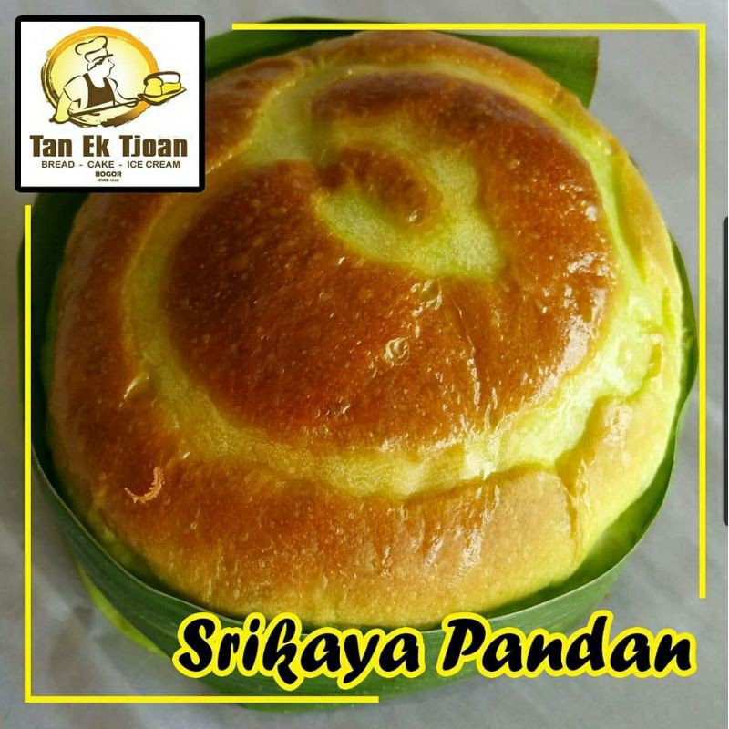 

Roti srikaya pandan