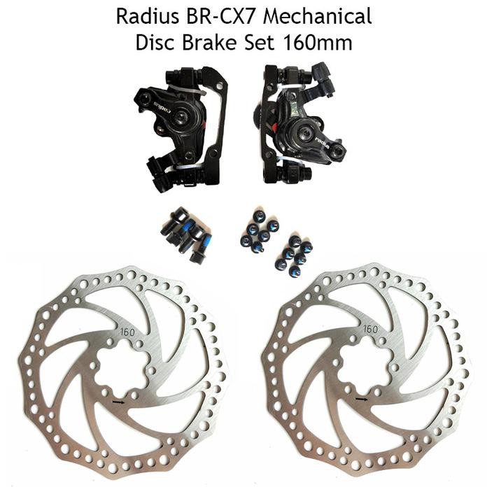 Radius cx7 mechanical store disc brakes