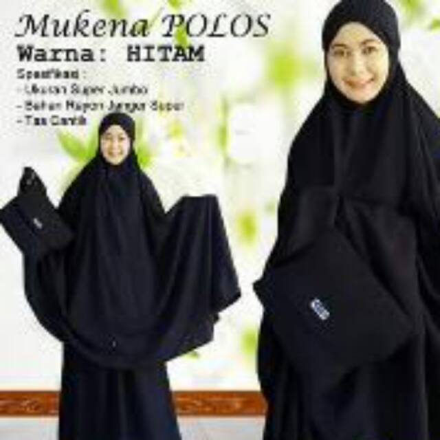 Gambar Mukena Warna Hitam