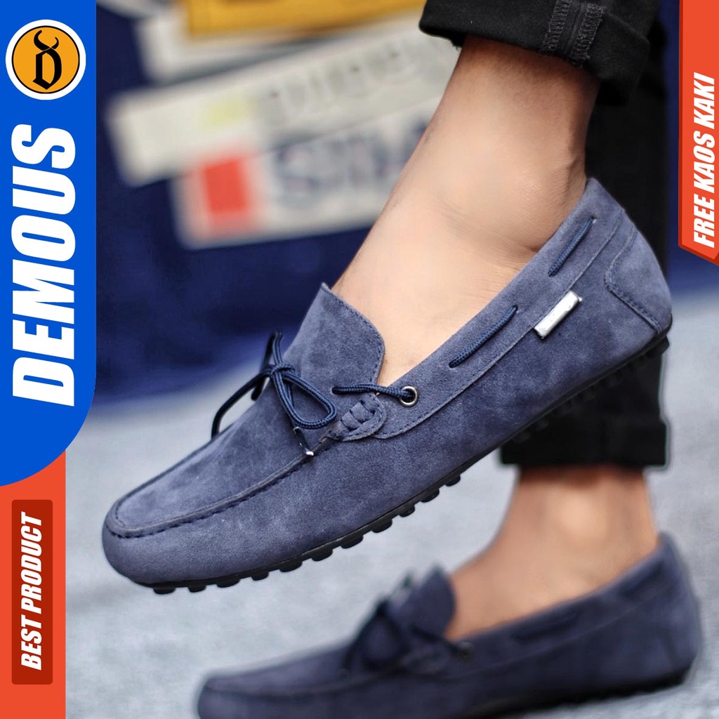 Demous Renes Sepatu Slip On Pria Sepatu Casual Pria