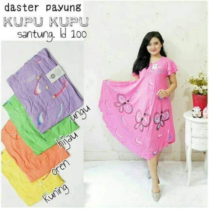 Daster payung kupu grosir baju tidur murah wanita