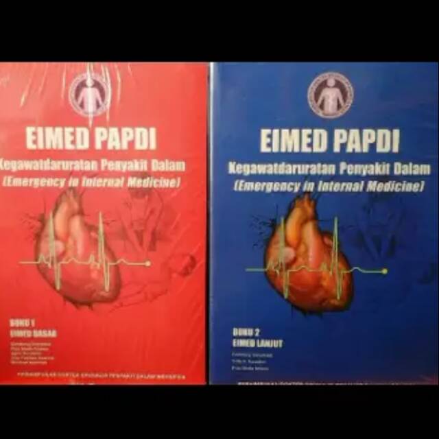 Buku wajib kedokteran eimed papdi buku 1-2 dua buku lengkap