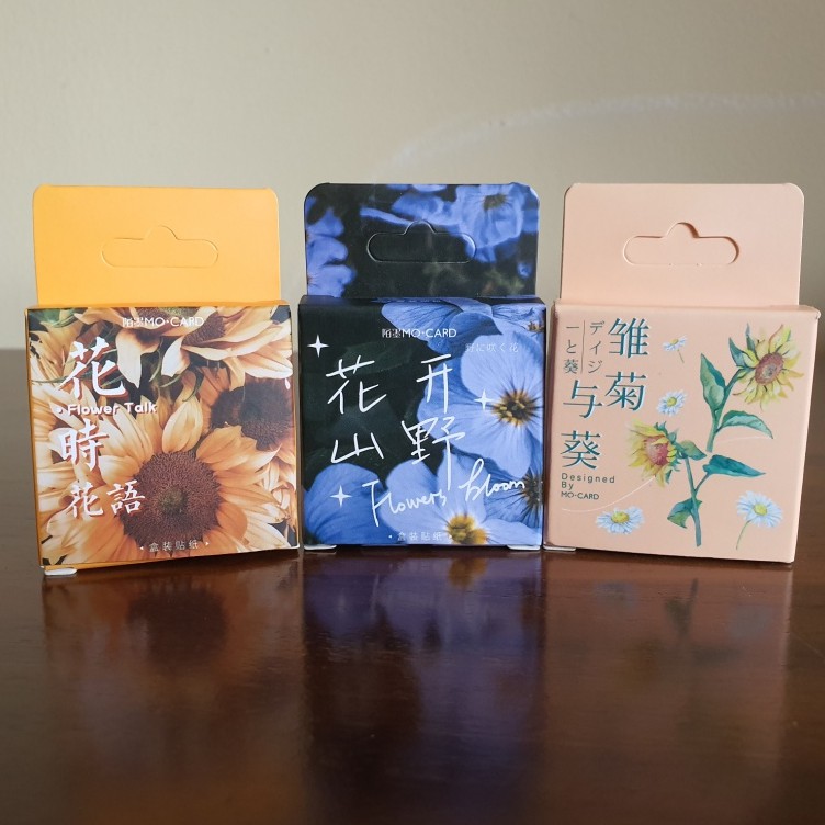 

HI178 Stiker Tema Bunga Floral Dekorasi Jurnal Scrapbook DIY