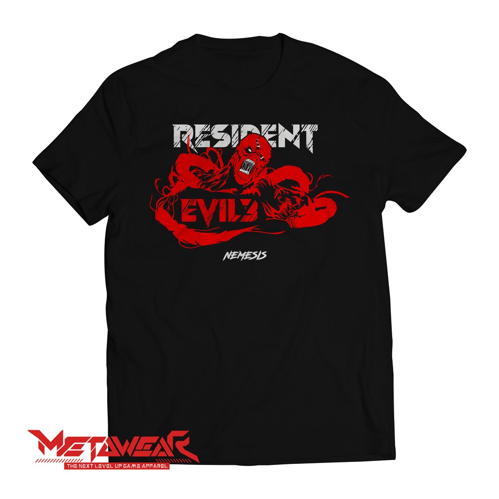 KAOS BAJU GAME DISTRO MURAH RESIDENT EVIL3 NEMESIS SYMBIOTE