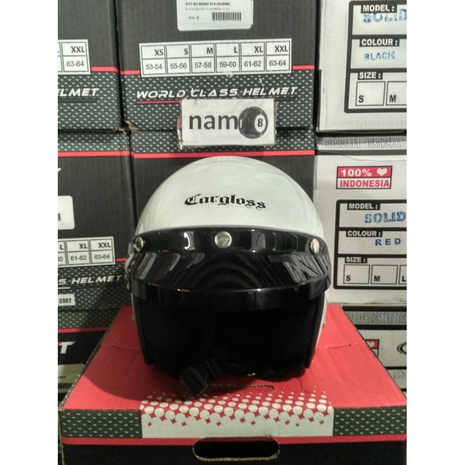 SALE helm Cargloss retro - Biru