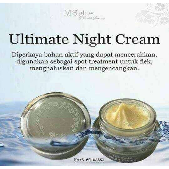 MS GLOW ULTIMATE NIGHT CREAM