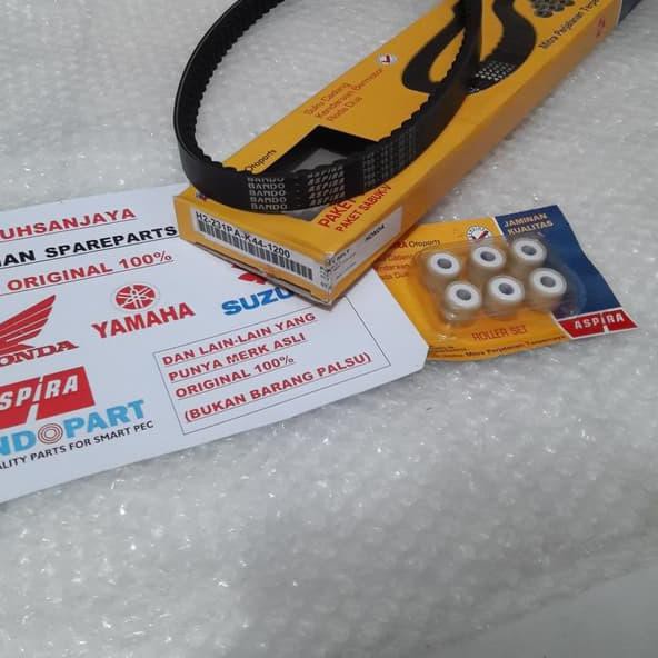 NMW Van Belt V Belt V-Belt 1 set + Roller Beat Esp / Beat Pop Esp Aspira .