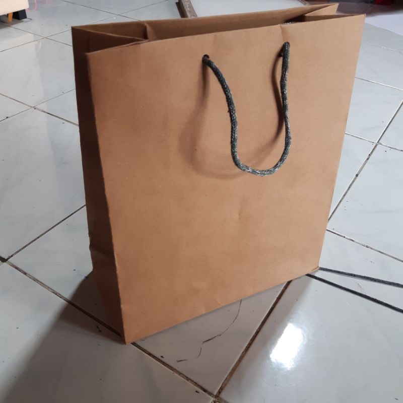 

ALZA PAPPERBAG CRAFT COKLAT BESAR