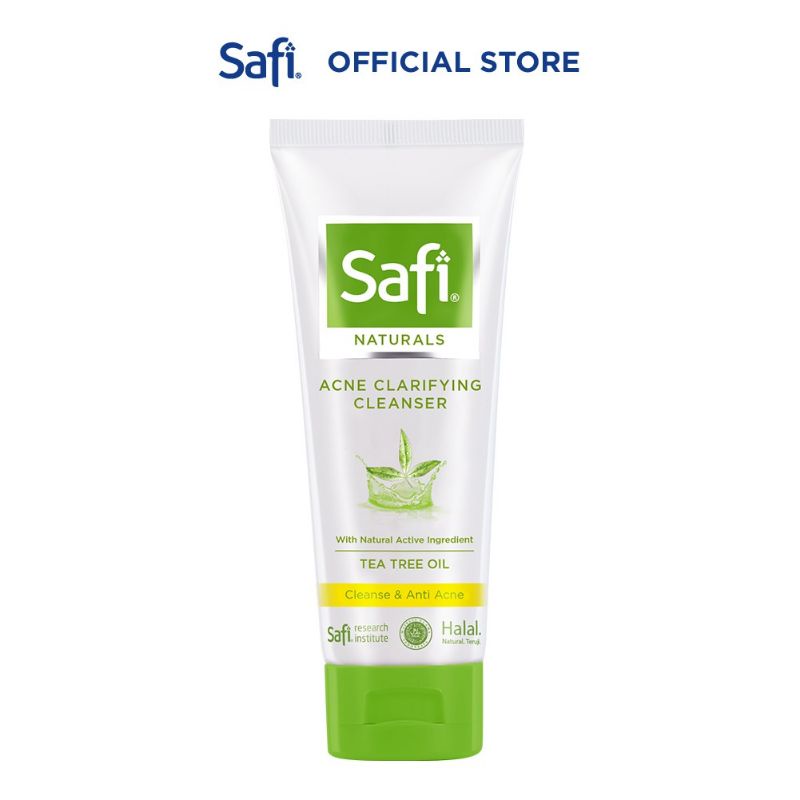 Safi Naturals Acne Clarifying Cleanser 50gr &amp; 100gr/HALAL