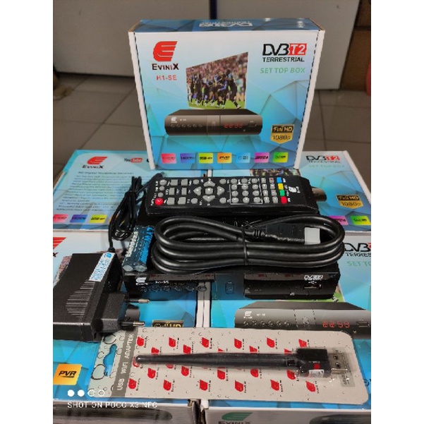 Set Top Box DVBT2 EVINIX H1-SE
Keren dan fashionable