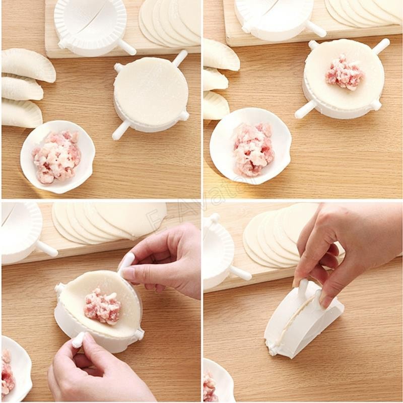 MJS 037 - Cetakan Pastel Dumpling Mold Alat Bantu Membuat Pangsit maker Cetakan Gyosa