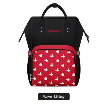 DIAPER BAG MICKEY MOUSE ORIGINAL DISNEY FREE GANTUNGAN STROLLER + USB DISNEY ORI