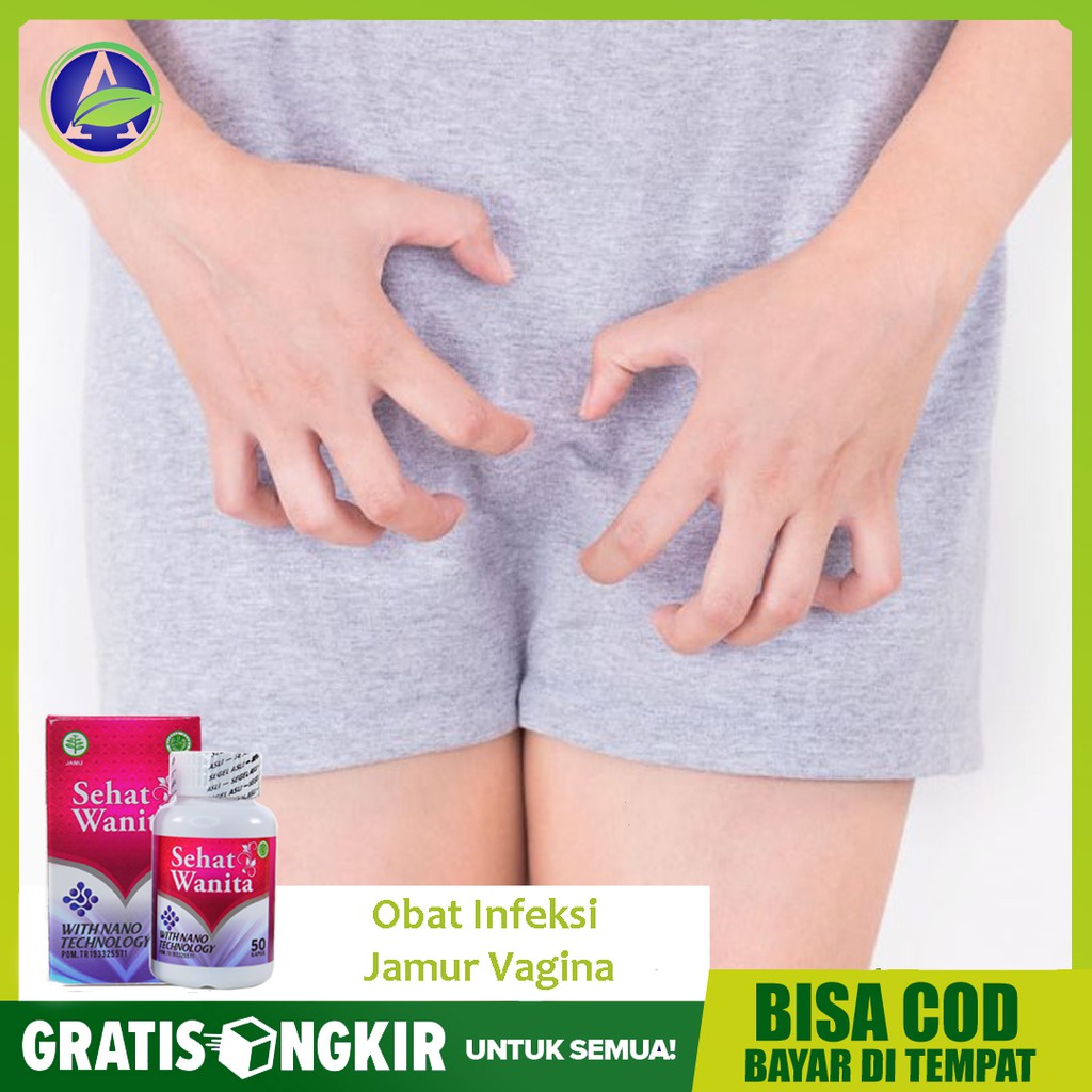 Obat Infeksi Jamur Vagina, Vagina Gatal, Peradangan pada Vagina Herbal Sehat Wanita 50 Kapsul HALAL