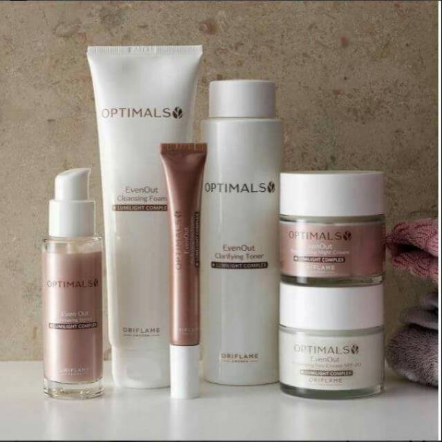 Optimals Even Out Set + Box lengkap