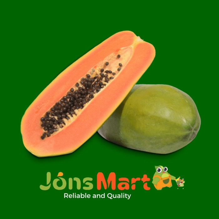 

JonsMart Buah Pepaya California Matang /KG [KHUSUS INSTANT DAN SAMEDAY]