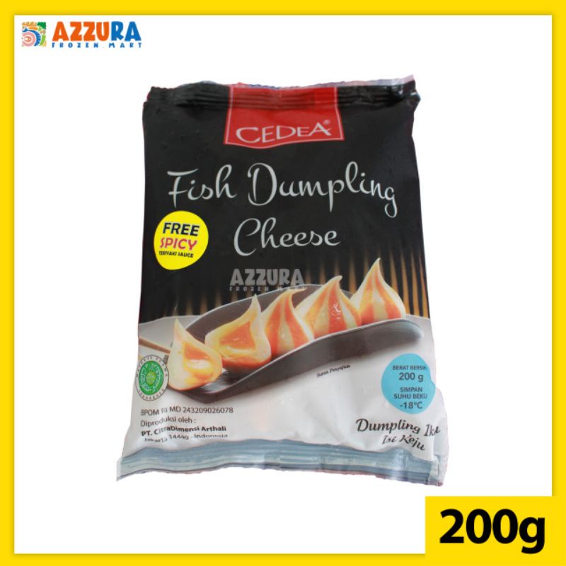 

Cedea Dumpling Keju Fish Dumpling Cheese 200g